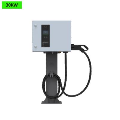 China EU Highfly DC EV Warehouse 30KW Gun Stack CCS Single Charger Electric Vehicle Fast Charging Station HFL-EVC3401E for sale