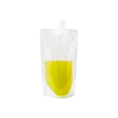 China Juice Packaging Plastic Water Bag Recyclable Stand Up Plastic Bag Wholesale for sale