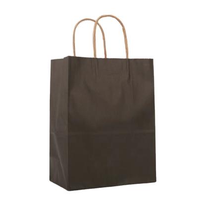 China Hot Selling Recyclable Kraft Paper Bags Handbag Clothing Bags for sale