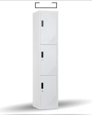 China 2021 NEW PRODUCT Hot Sale Cheap Price 3 Doors Safes Deposit Locker Stainless Steel Office Locker for sale