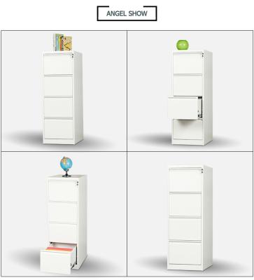 China NEW PRODUCT Luoyang Longli Office Use Metal 4 Drawer Adjustable Vertical (Height) Filing Cabinet for sale