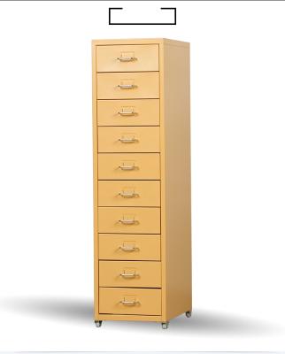 China NEW PRODUCT 10 Adjustable Hot Sale Luoyang Office Furniture (Height) Drawer A4 Steel Filing Cabinet for sale