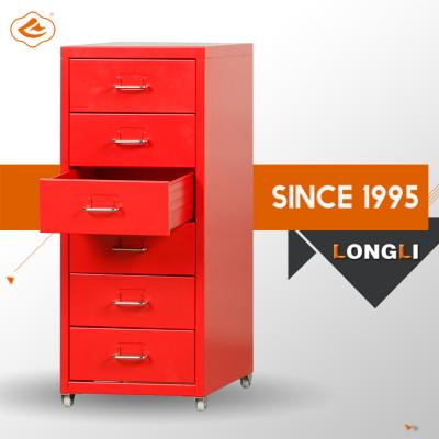 China (Size) 2021 NEW PRODUCT Adjustable Popular In Korea Lightweight Colorful 6 Drawer Chemical Storage Cabinet for sale