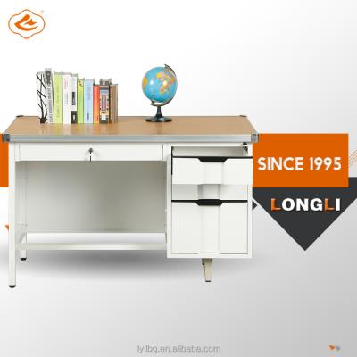 China Modern office NEW PRODUCT reception desk with wood top desk computer table for sale