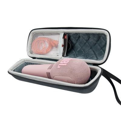 China Hard EVA Travel Case Portable Carrying bag Protective storage box for JBL music singing KMC300 KMC500 wireless microphone for sale