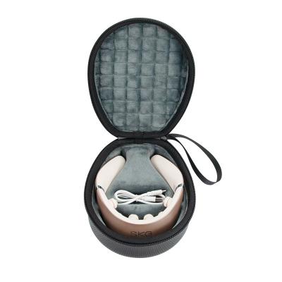 China custom dustproof foam insert hard eva case with zipper portable suitcase shockproof bag for neck massager for sale