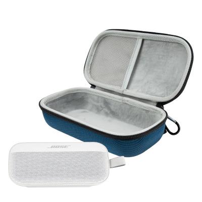 China Customized dustproof Organizer Storage Box Carrying Case Bag Hard Holder EVA Inside for speaker for sale