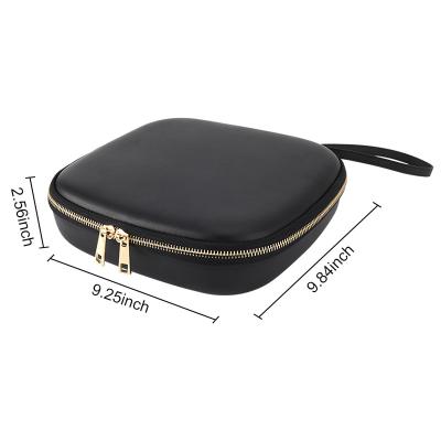 China Beautiful travel headphone bag waterproof pu leather material headphone case For airpods max headphone for sale