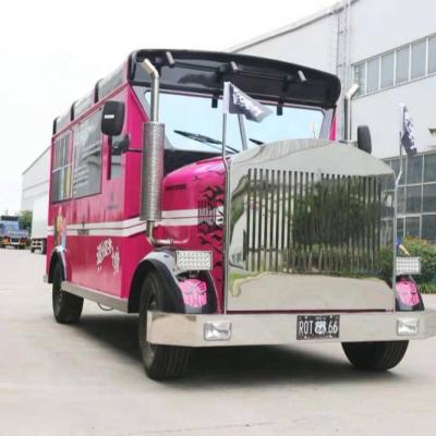 China Vegetable processing factory 2019 new model food vans truck for sale Canada fashion customize ice cream food truck food product trailer for sale