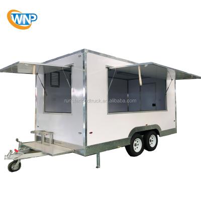 China Vegetable processing plant latest arrived mobile street food truck and trailer fast food car used mobile kitchens for sale for sale