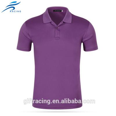 China Custom logo and color fashion design anti-shrink golf shirt for promotion for sale