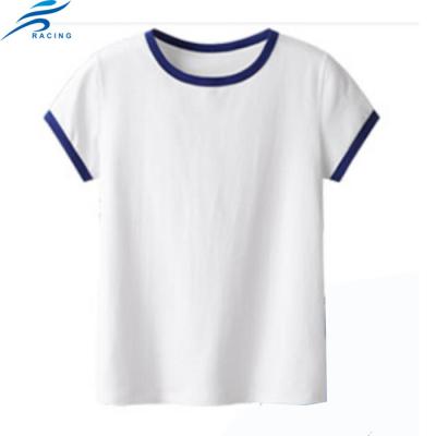 China Anti Shrink Printing Size Mark On The Back Neck Top Quality 100% Cotton O-Neck T-Shirt for sale