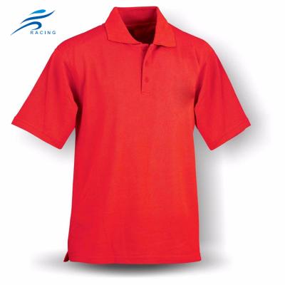 China Best Selling Red Modal Anti-Shrink Polo Shirt Men/Women In Sale for sale