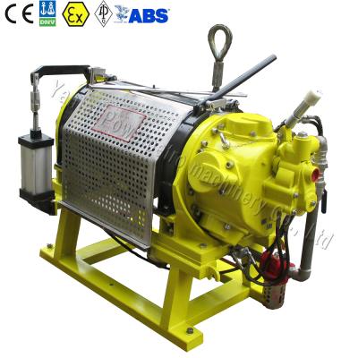 China Pit Double-brake Air Rotary Base Winch, Air Windlass, Pneumatic Windlass for sale