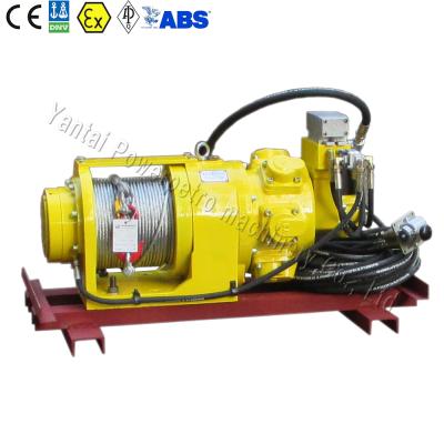 China 500 Ton 500 Kg Mini Air Winch , Air Hoist , Remote Control Construction 0.5 Winch for sale