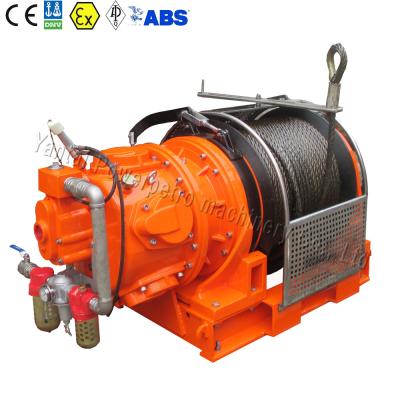 China Mine 10 Ton Air Winch Pneumatic Tugger Anti-knock Winch for sale