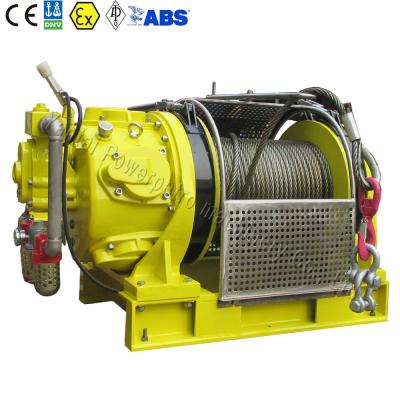 China Oil Machinery CCS Certificated 10 T Towing Winch Air Winch Tug Winch for sale