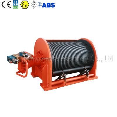 China Marine Anchor Hydraulic Winch AUTOMATIC to Pull Boat API Approved for sale