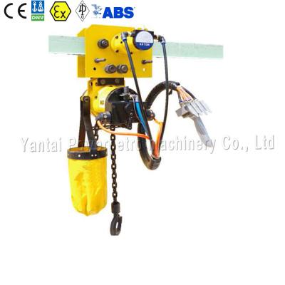 China Goods Air Lifting Pneumatic Crane With Air Trolley With Explosion Proof Function for sale