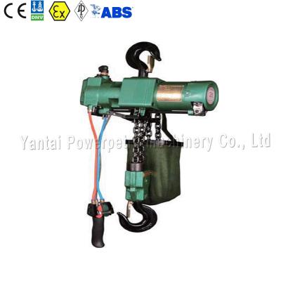 China Explosion Proof CRANES Air Chain Hoist For Lifting for sale