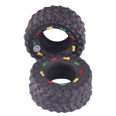 China Wholesale High Quality Viable Rubber Healthy Relief Dog Tire Toys Manufacturers Chewable Toys for sale