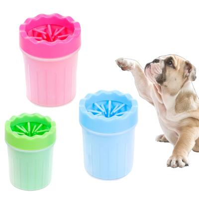 China New Viable Manufacturer Amazon Foot Claw Wash Cup Foot Wash Device To Clean Soft Silicone Brush For Dog And Cat for sale