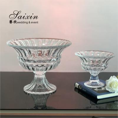 China Wedding chic glass vases for wedding centerpieces for sale