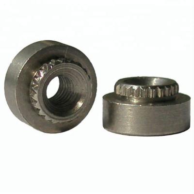 China Heavy Industry M2 M2.5 M3 M4 M5 KF2 KFS2 Round Snap Mount Broaching Nut For PCB for sale