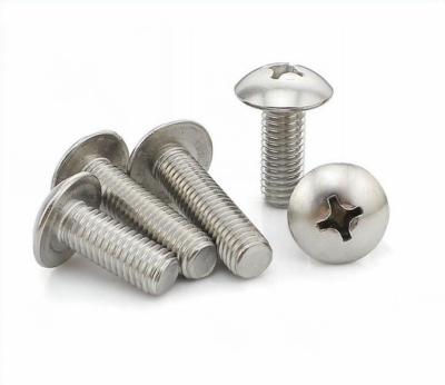 China M3 M4 M5 M6 M8 Pan Phillips Truss Head Screws With Factory Price for sale