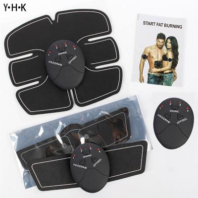 China ABS Smart Mobile Stimulator EMS Gym Body OEM Fitness Trainer EMS Electric Abdominal Muscle Stimulator for sale