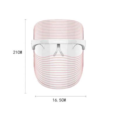 China Skin Tightening Low Price 3 Color LED Light Therapy Face Mask Machine Personal Beauty Care Led Mask Facial for sale