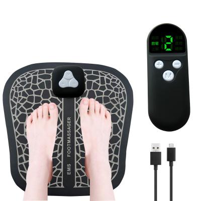 China Ten Foot Fisioterapia Foot Massager Mat Comfortable Explosive Seat EMS Muscle Massageador Fisica De Terapia Health Care Relaxation Electric Salud for sale