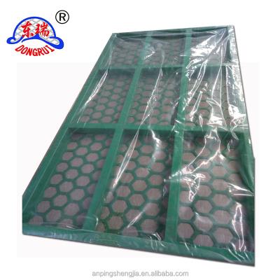 China Filter mud for petroleum well steel frame shale shaker drilling screen used in oilfield (swaco, brandt, kemtron) for sale