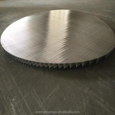 China Liquid Filter Wedge Wire Screen Panel for sale