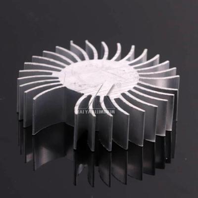 China Sunflower Shape Aluminium Heat Sink Profiles , Heat Sink Extrusion Anodidzed for sale