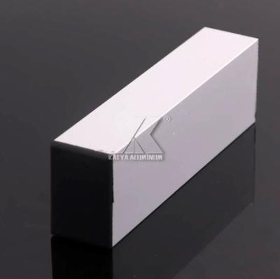 China White Powder Coated Aluminium Tube , Aluminum Extrusion Square Tube 6063 for sale