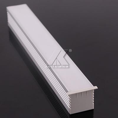 China RoSH Aluminum Alloy Profile , Led Extrusion Profiles 6063 Alloy 5.8-5.98m Length for sale