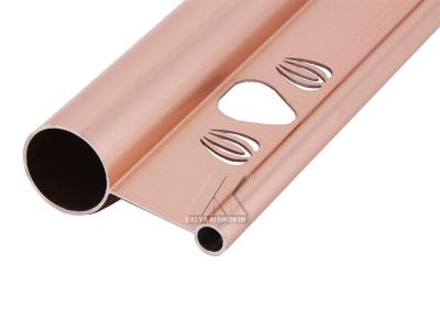 China Extrusion Aluminum Profiles   New Design Hot Sale Rose Gold Aluminum Clothes Hanger for sale