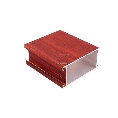 China Wood Grain Aluminium Profile To Make Door and Window  -  Buy Window And Door Profile for sale