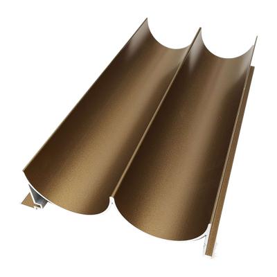 China Convex Aluminum Cladding Panels T3 Anodized Powder Coating for sale