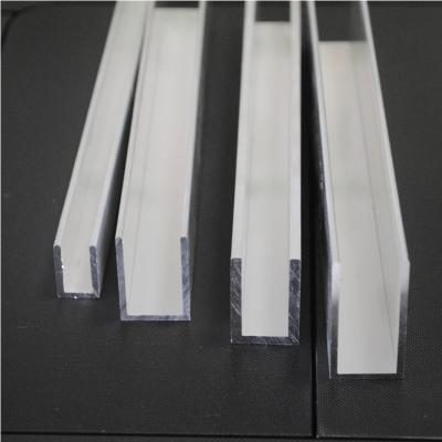 China Sliding Track U Channel Aluminum Door Profile 6063 T5 For 10mm Glass Door Shower Room for sale