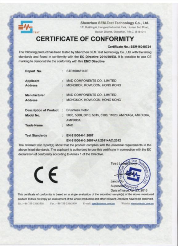 CE - Nanchang HSD Machinery Co., Ltd.