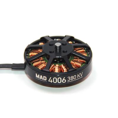 China Aluminum Alloy Best Price 4006 EEE 2 Pcs Crazy DC Drones / Box Drone Spare Parts With Brushless Motor For Extended Time for sale