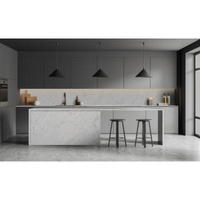 China 3200x1600mm White Carrara Quartz Countertops 88-93% Quartz Slab for sale