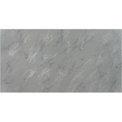 China Grey And White Carrara Quartz Countertop 3200x1600 Quartz Bathroom Vanity Tops for sale