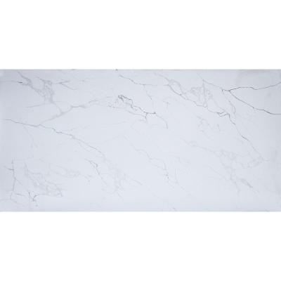 China Quartz Slab Strong Resistance To Acid And Alkali Corrosion White Calacatta Quartz for sale