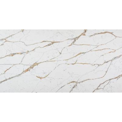 China Luxurious Quartzize Worktops 126x63'' Prefab Quartz Countertops for sale