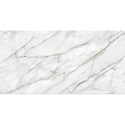 China HD Inkjet Print Man Made Worktops 3200x1600 Marble Effect Quartz Worktop for sale