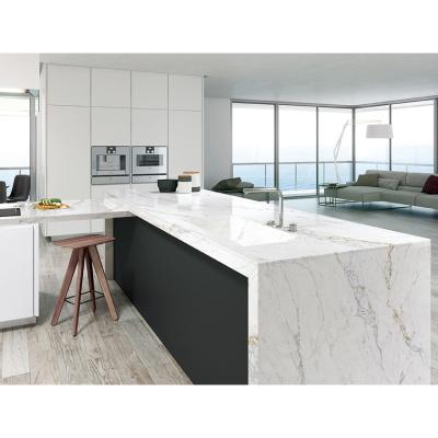 China Outdoor Calacatta Gold Quartz Laundry Room Calacatta Quartz Countertops for sale