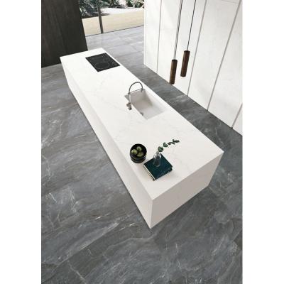 China Polished Man Made Quartz Countertop Bathroom Vanity High Durability for sale